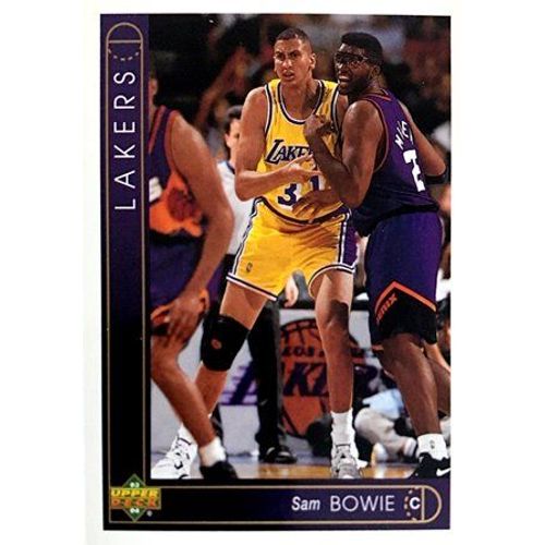 417 Sam Bowie - Los Angeles Lakers - Carte Upper Deck Nba 1993