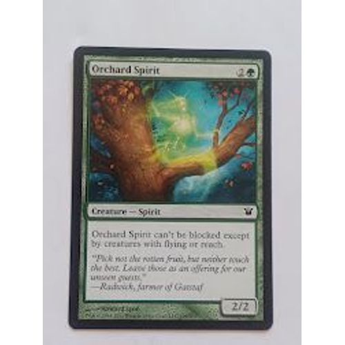 Orchard Spirit Esprit Du Verger Magic Mtg - Innistrad Vo 198 - C