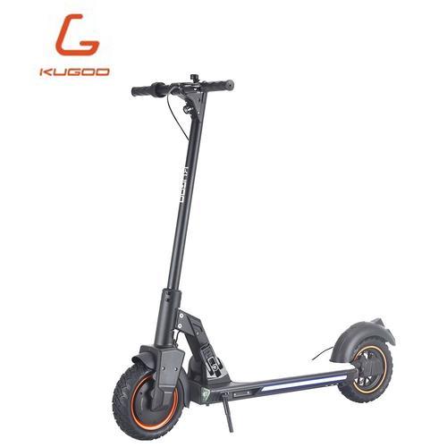 Kugoo G5 Scooter Électrique Pliant Pneu 10 Pouces Moteur 500w Vitesse Maximale 22 Mph Batterie 48v 16ah Portée 80 Km - Noir