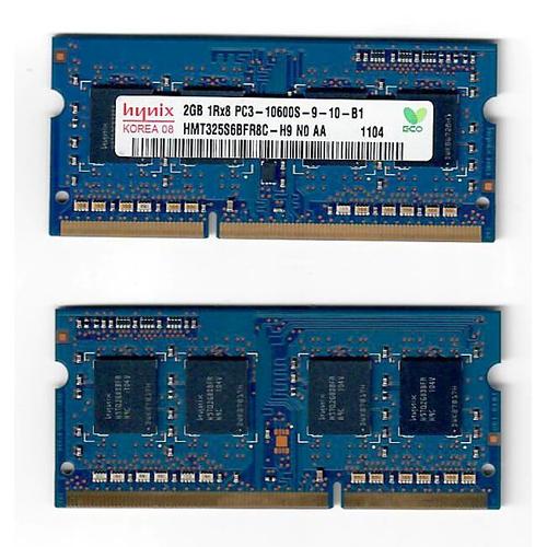 BARRETTE MEMOIRE HYNIX DDR3 204 BROCHES 2GB