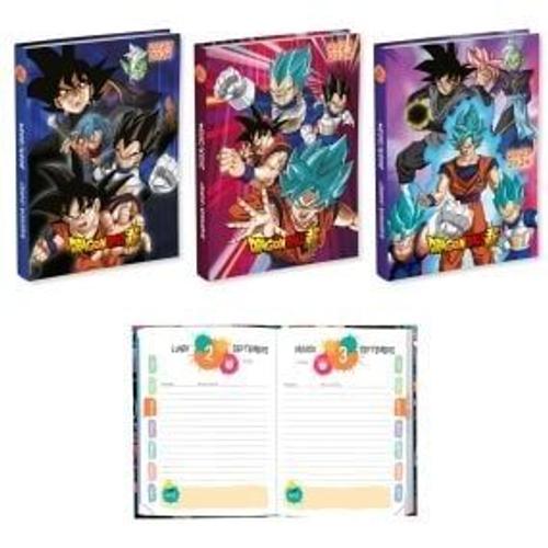 Agenda Scolaire Dragon Ball 12 X 17 Cm Modèle Aléatoire Dragon Ball Super