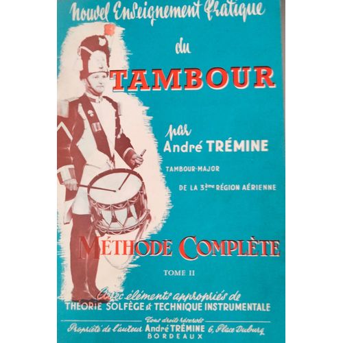 Méthode Batterie Par André Trémine Tome 2