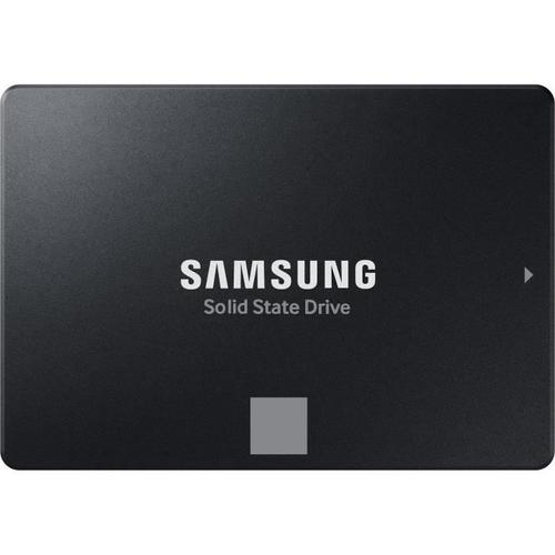 Samsung 870 EVO MZ-77E2T0B - SSD - chiffré - 2 To - interne - 2.5" - SATA 6Gb/s - mémoire tampon : 2 Go - AES 256 bits - TCG Opal Encryption