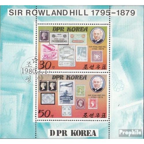 Nord-Corée 1973ii-1974ii Feuille Miniature (Édition Complète) Oblitéré