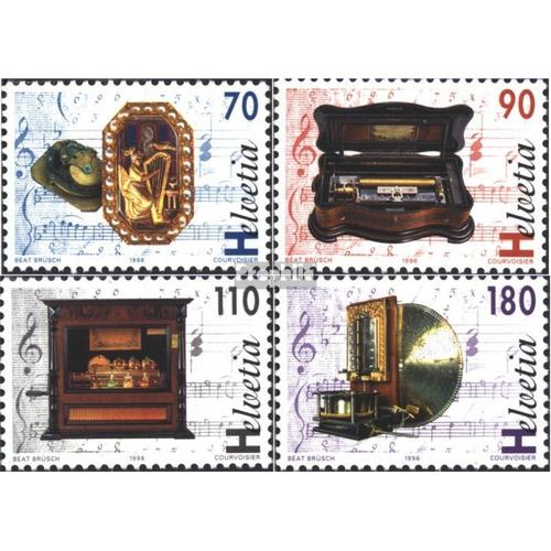 Suisse 1585-1588 (Édition Complète) Neuf 1996 Boîtes À Musique