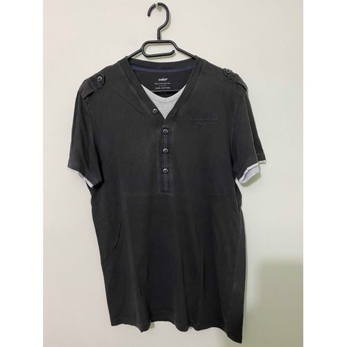 T-Shirt Marron Et Blanc Celio