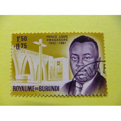 50 Burundi 1962 / Principe Louis Rwagasore / Yvert 45 Fu