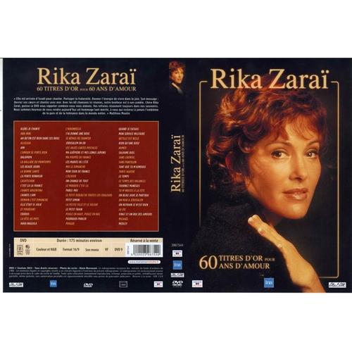 Rika Zaraï Dvd 60 Titres D'or Pour 60 Ans D'amour