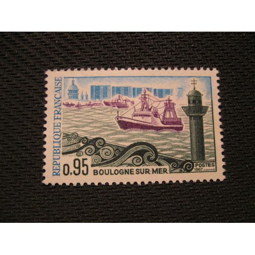 Timbre "Boulogne Sur Mer" 1967 - Y&t N° 1503