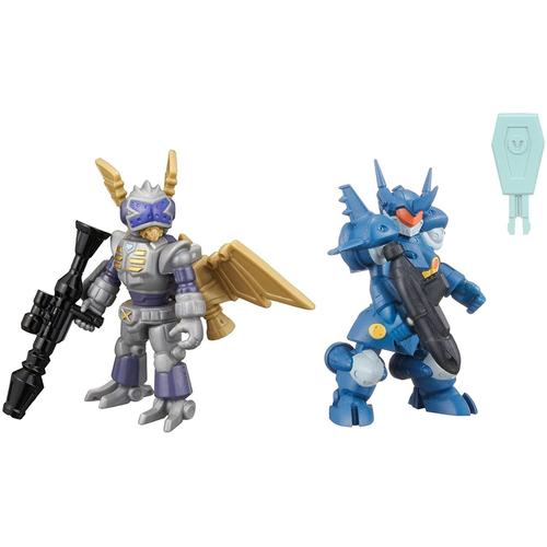 Lbx Battle Custom Figure Set Lbx Sea Serpent Lbx Bibinbird Silver (Completed)