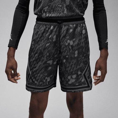 M J Dri-Fit Sport Aop Diamond Shorts, Black/(Iron Grey) Xl