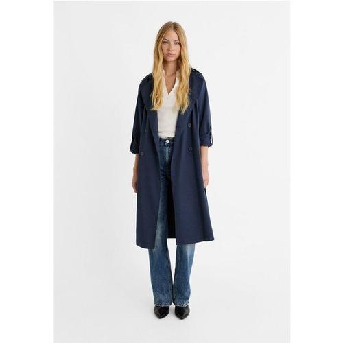 Trench Long Et Fluide Xs