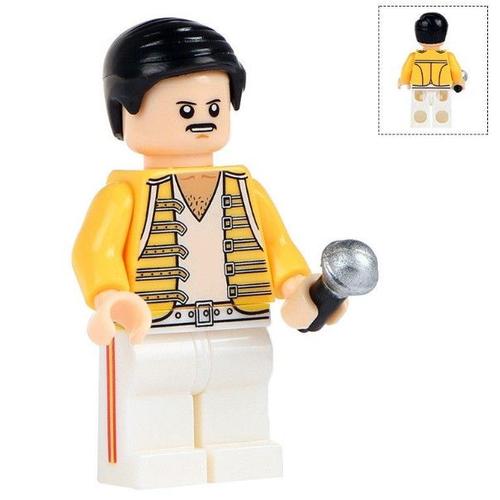 Freddy Mercury Chanteur De Queen  Mini Figurine Moc