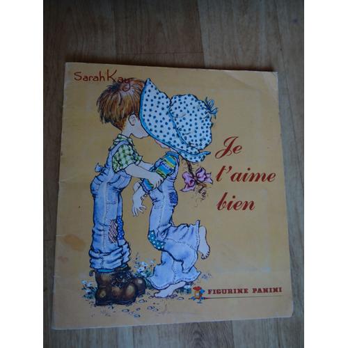 Album Panini Je T'aime Bien Sarah Kay 1