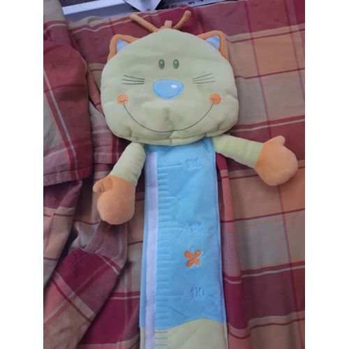 toise mesure DOUDOU SAUTHON CHAT VERT BLEU ETOILE PLAT SWEET COMPAGNY aubert 130