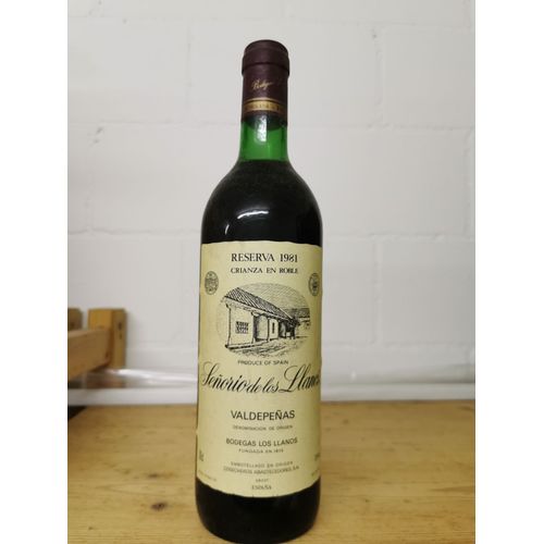 Vin Senorio De Los Llanos 1981