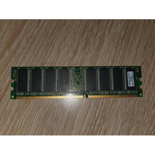 Barrette mémoire PC3200, 512Mo, DDR 400