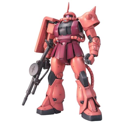 Gundam - Model Kit - Mg 1/100 - Ms-06s Char's Zaky Ver. 2.0 - 18cm
