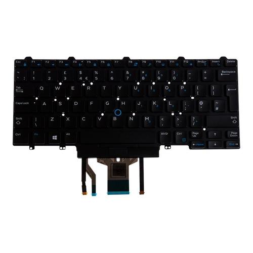 Dell - Clavier - rétroéclairé - R.-U. - pour Dell Latitude E7450