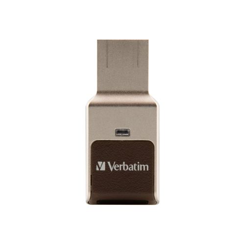 Verbatim Fingerprint Secure - Clé USB - chiffré - 32 Go - USB 3.0
