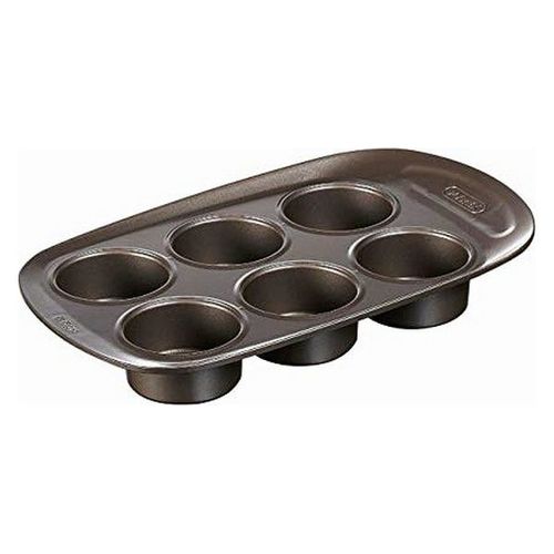 Pyrex Moule 6 Muffins Asimetria 29x18 Cm Marron