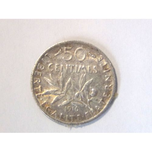 50 Centimes 1916