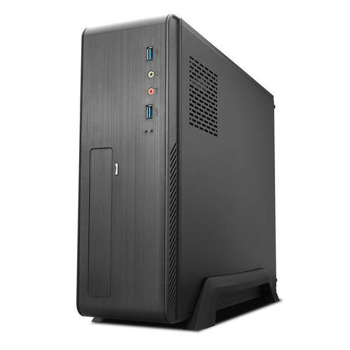 GENERIQUE TooQ TQC-3006DU3C, Bureau, PC, SGCC, Micro-ATX,Mini-ITX, Noir, maison-bureau