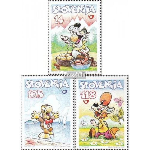 Slovénie 220-222 (Édition Complète) Neuf 1998 Personnages