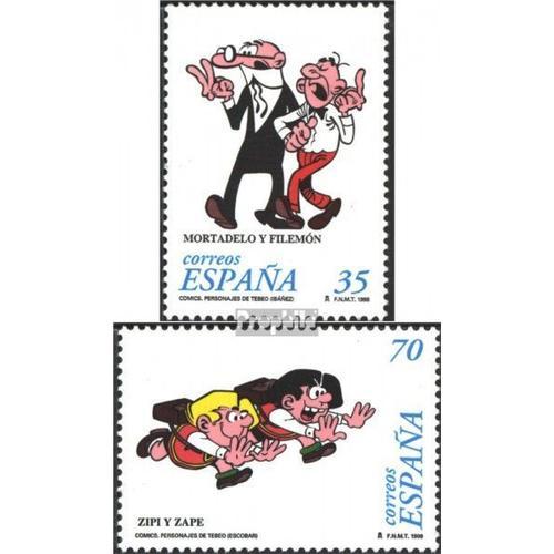 Espagne 3371-3372 (Édition Complète) Neuf 1998 Personnages