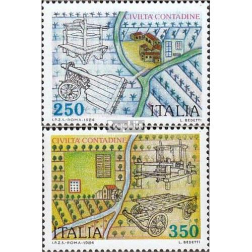 Italie 1896-1897 (Édition Complète) Neuf 1984 Bäuerliche Culture