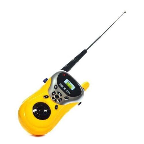 WOVELOT 2 Pieces Talkie-walkie portatif bidirectionnel pour Les Enfants Jouet de Talkie-walkie electroniques Portable Radio bidirectionnelle 