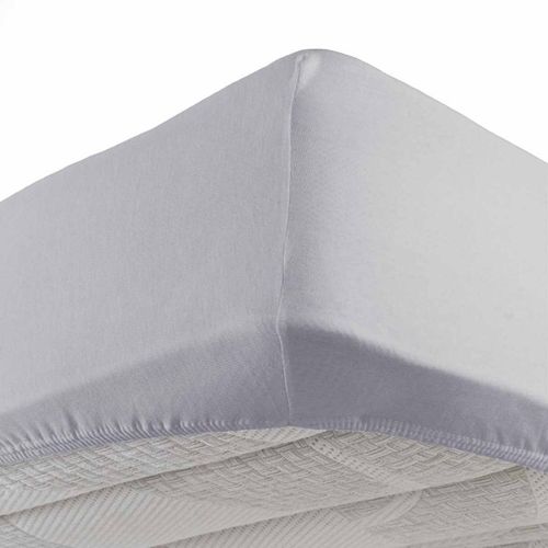 Drap Housse "Jersy" 140x190cm Galet
