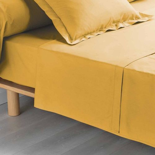 Drap Plat "Percaline" 240x300cm Miel