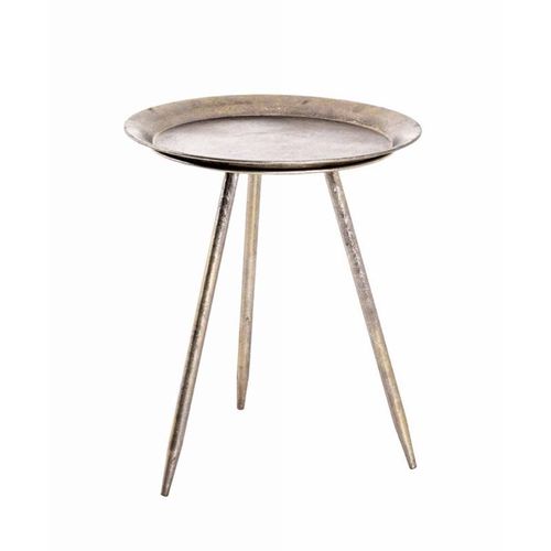 Paris Prix - Table D'appoint Antique "Gujia" 47cm Bronze