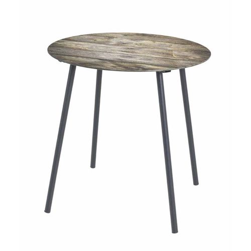 Paris Prix - Table D'appoint Design "Zelna" 41cm Naturel