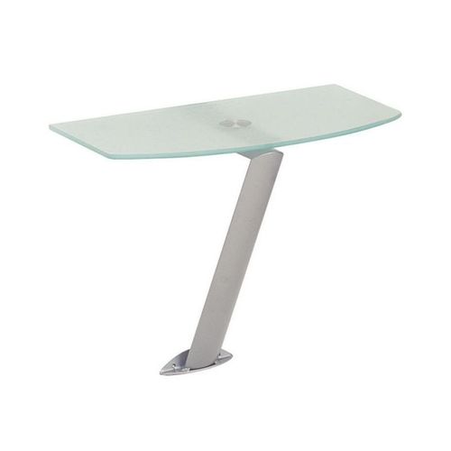 Paris Prix - Console Murale Design "Isée" 50cm Transparent