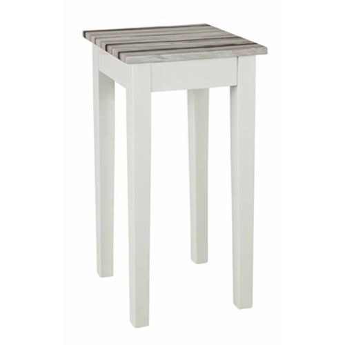 Paris Prix - Console Vintage "Maritimo" 61cm Blanc