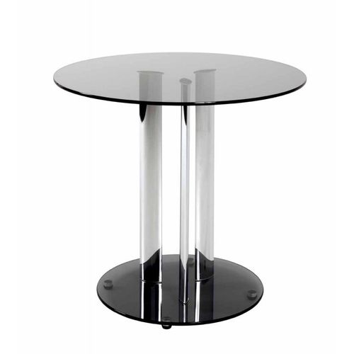 Paris Prix - Table D'appoint Design "Masup" 59cm Chromé