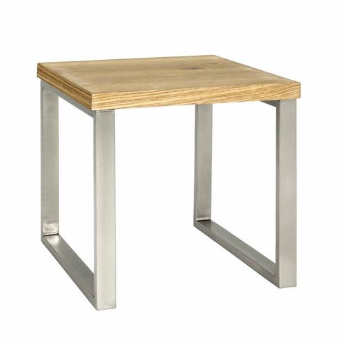 Paris Prix - Table D'appoint Design "Cassis" 45cm Naturel