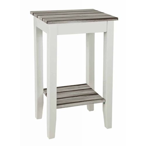 Paris Prix - Console Vintage "Maritimo" 69cm Blanc