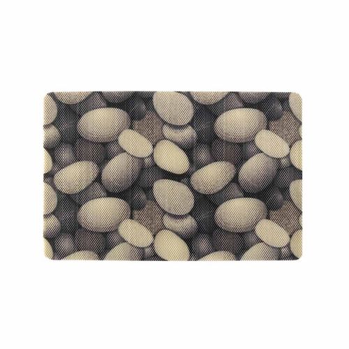 Paris Prix - Tapis D'entrée Grattoir "Rivera" 40x60cm Naturel