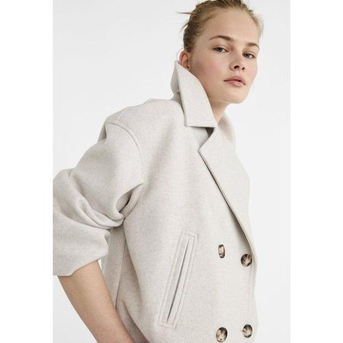 Manteau Court Croisé Xl