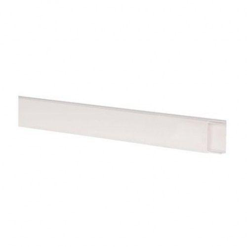 Moulure électrique 22 x 12 mm - fond + couvercle - 1 compartiment - 2 m - Kéva PLANET WATTOHM