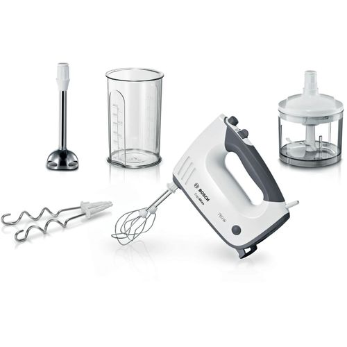 Mixeur main Bosch MFQ37480 ErgoMixx 750 W Blanc, Gris