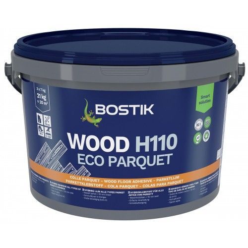 Colle pour parquet Wood H110 Eco parquet sans solvants - tout support 21 kg BOSTIK