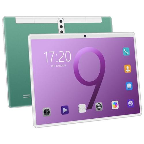 Tablette Android 10"" 3 Go, écran LCD, contenu pour enfants, commutateur intelligent, mémoire extensible, batterie longue durée,green1pcs