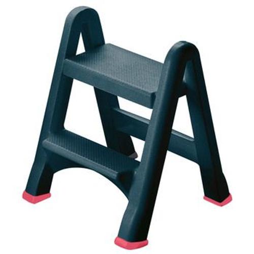 155160 - Tabouret Pliable 2 Marches Anthracite