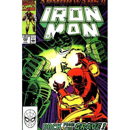 Iron Man 259 (Marvel Comics) Août 1990 - Armor Wars Ii - Byrne/Romita Jr.