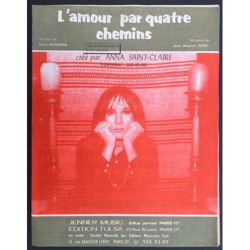 L¿Amour Par Quatre Chemins De Anna-Saint-Claire