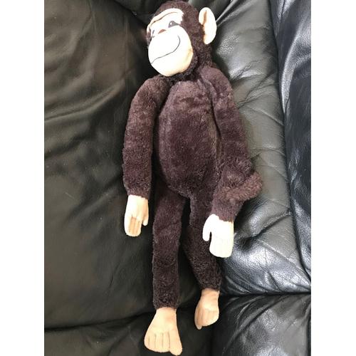 Peluche Singe Ikea Vralapa Marron Longues Jambes 55cm